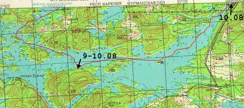 Карта иовское водохранилище